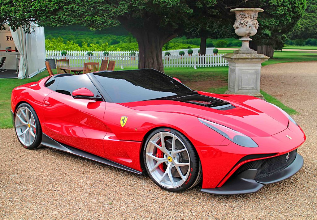 red Ferrari